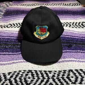 Red flag military ball cap